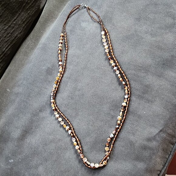 Etsy Colorful Artisan Multi-Strand Beaded Necklace - Picture 11 of 16